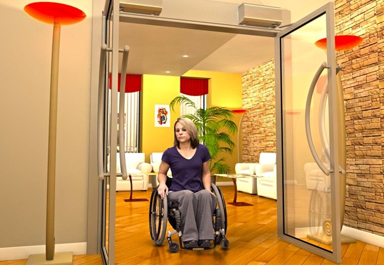 Apartment Handicap doors