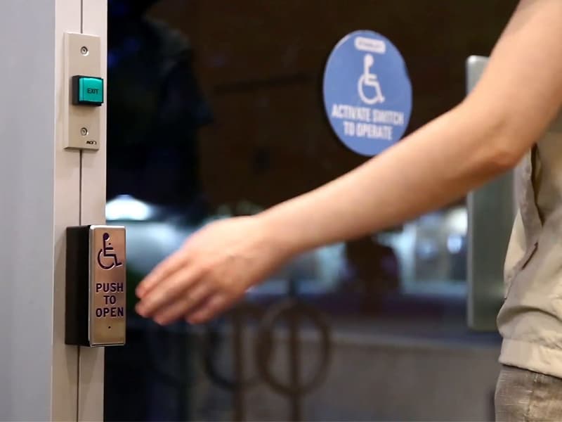 Handicap-Push Button Door openers