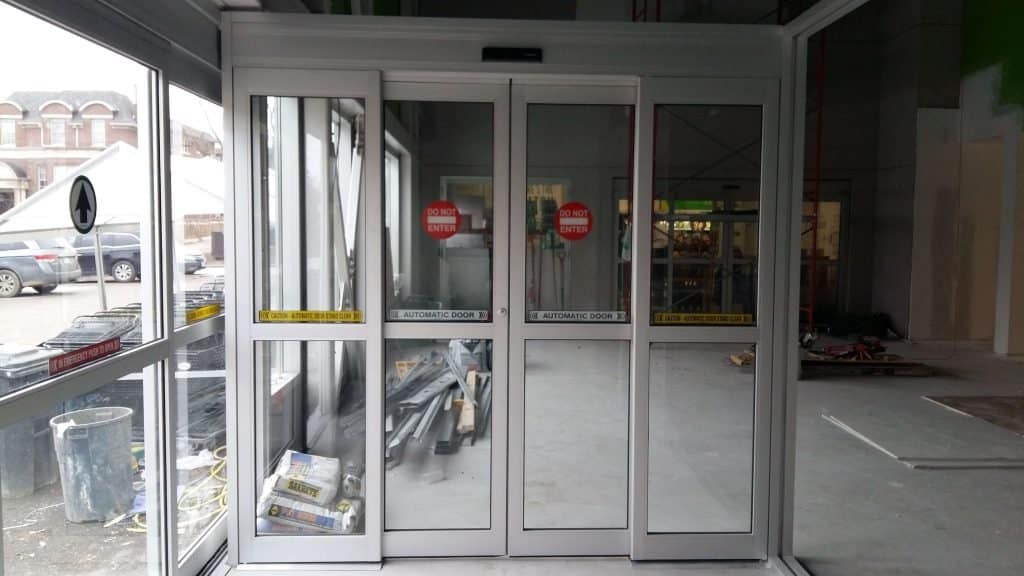 balanced sliding doors