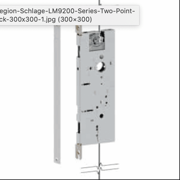 Allegion/Schlage LM9200 Series Two-Point Lock