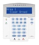 PARADOX K32LX 32-Character Hardwired LCD Keypad With Built-in transceiver