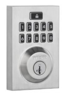 WEISER SmartCode 10 Electronic Lock In Chrome Finish