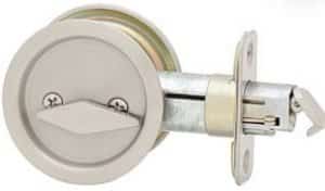 Weiser Round Pocket Door Lock