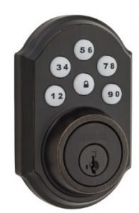 Weiser SmartCode 5 Electronic Lock in Venetian Bronze