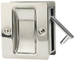 Weiser Square Pocket Door Lock