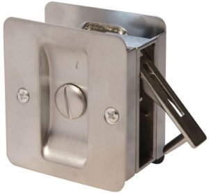 Weiser Square Pocket Door Lock