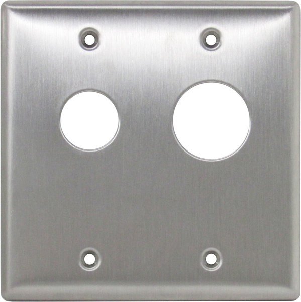 Camden CM-3200 & CM-3500 Series Stainless Steel, 2 Gang, Flush Mount