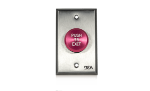 BEA Pneumatic Push Buttons Access Control Push Button With Mechanical Pneumatic Hold Time