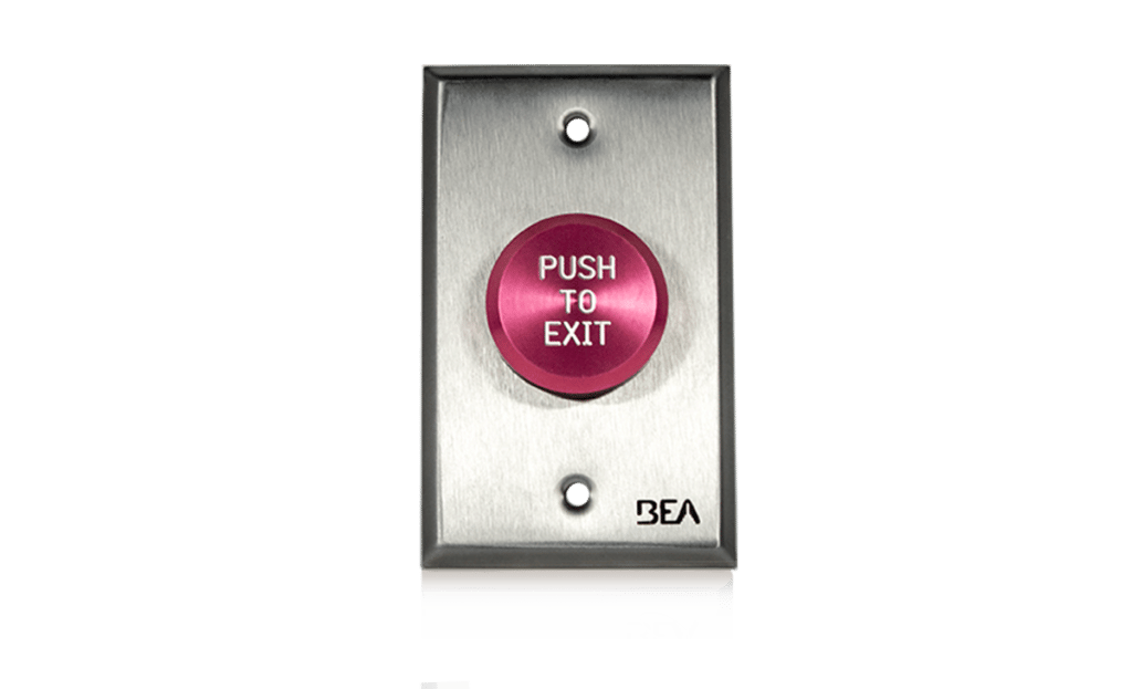 BEA Pneumatic Push Buttons Access Control Push Button With Mechanical Pneumatic Hold Time