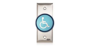 BEA Pneumatic Push Buttons Access Control Push Button With Mechanical Pneumatic Hold Time