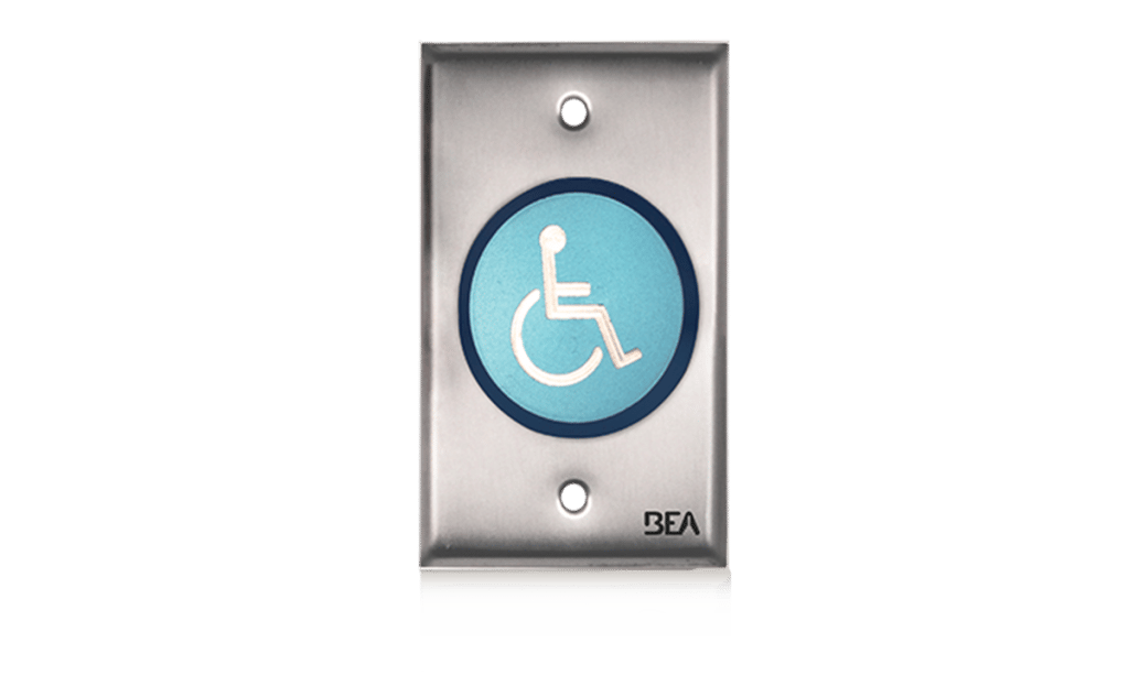 BEA Pneumatic Push Buttons Access Control Push Button With Mechanical Pneumatic Hold Time