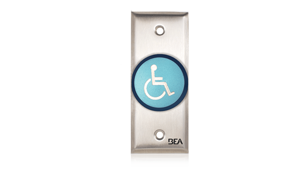 BEA Pneumatic Push Buttons Access Control Push Button With Mechanical Pneumatic Hold Time