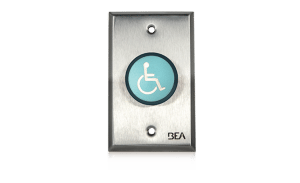 BEA Pneumatic Push Buttons Access Control Push Button With Mechanical Pneumatic Hold Time