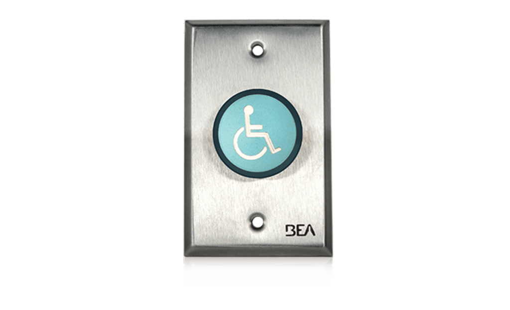 BEA Pneumatic Push Buttons Access Control Push Button With Mechanical Pneumatic Hold Time