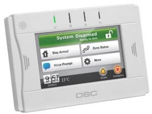 DSC 2-Way Wireless TouchScreen Arming Station