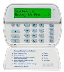 DSC PowerSeries 64-Zone LCD Full-Message Keypad