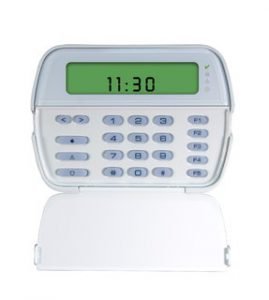 DSC PowerSeries 64-Zone LCD Picture Icon Keypad with Built-In Wireless Receiver