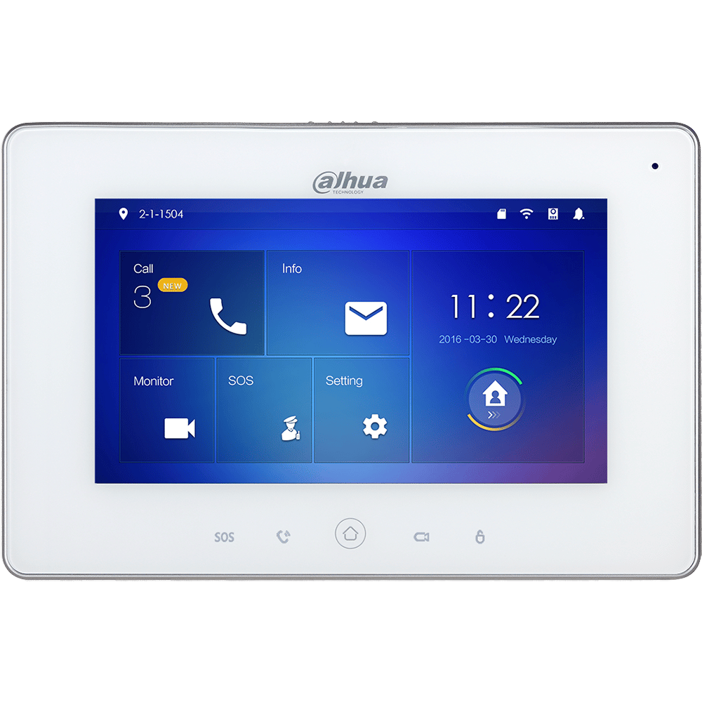 Dahua WiFi Color Indoor Monitor (White)