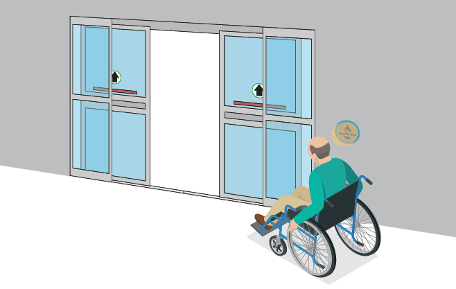 BEA MS21 Short-Range Touchless Actuator