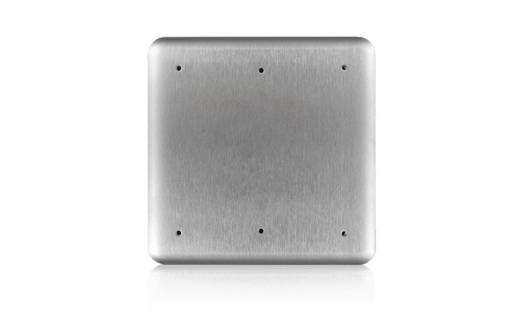 BEA 4.75 Inch Square Push Plates Stainless Steel Actuators