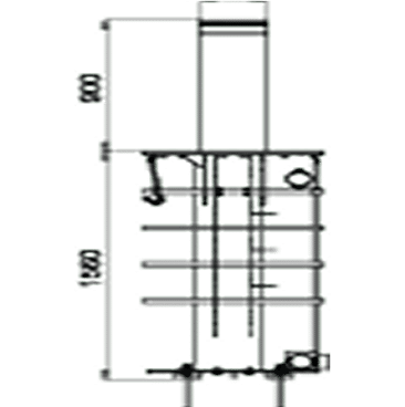 101 CAME HBD Hydraulic Rising Bollards M40