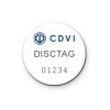 CDVI DISCTAG25 – Mini PVC Adhesive Badge