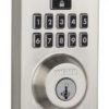 WEISER SmartCode 10 Electronic Lock In Satin Nickel