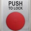Camden CM-400 Series 1 5/8" Pushbutton, SS Faceplate