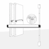 8100 Series (Life-Safety) | 3100 Series (Fire-Rated) Surface Vertical Rod Exit Devices