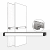 8700 Series (Life-Safety) | 3700 Series (Fire-Rated) Rim Exit Device