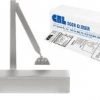 CRL PR76DA Adjustable Multi-Size 2 - 6 Delayed Action Mounted Door Closers