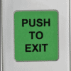 Camden CM-9700/9710 2" Piezoelectric Push/Exit Switch