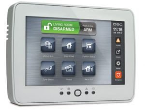 DSC PowerSeries TouchScreen Security Interface