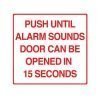 Dormakaba Building Code Signs