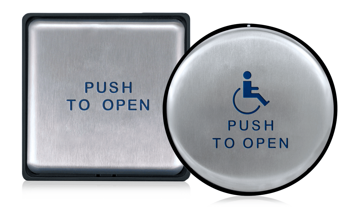 BEA Panther Family Push Plates With Integrated Wireless Technology