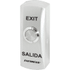 Seco-Larm Vandal-Resistant Metal Pushbutton Switch - Flush-Mount with Backbox