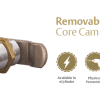 Medeco Removable Core Cam Lock