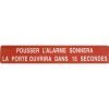 THOMAS French Delayed Egress Sign (DTECL395-2)