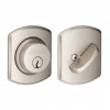 Single Cylinder Deadbolt with Greenwich trim