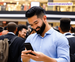 Connect as per Convenience